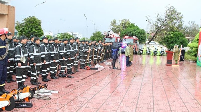 Quảng Ninh: Công an tỉnh triển khai lực lượng khắc phục hậu quả do bão số 3 gây ra