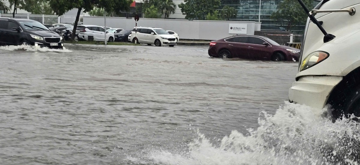 Cảnh báo ngập lụt tại thành phố Hải Phòng