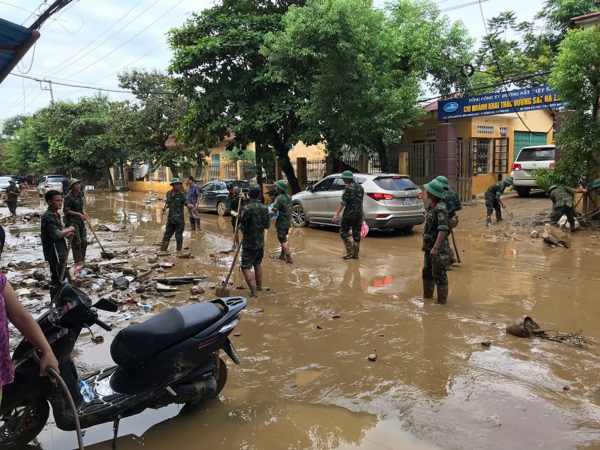 Yên Bái: Những “bông hoa thầm lặng” hỗ trợ bà con bị ảnh hưởng bởi mưa lũ