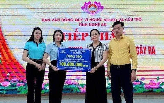 Đảng bộ Khối doanh nghiệp Nghệ An quyên góp hơn 1,5 tỷ đồng ủng hộ đồng bào bị thiên tai