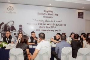 Mô hình nhượng quyền thành công Trung Nguyên E-Coffee ra mắt phiên bản mới