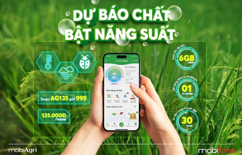 Mobifone: Canh tác nông nghiệp thuận lợi với ‘túi khôn’ 4.0