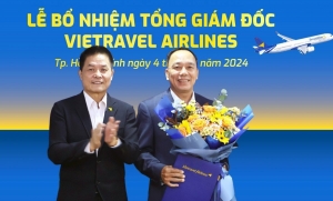 Chân dung Tổng Giám đốc mới của Vietravel Airlines