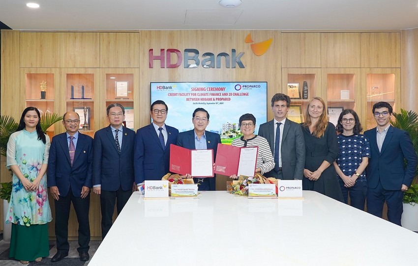 Proparco nâng mức tài trợ cho HDBank lên 100 triệu USD, mục tiêu phát triển bền vững