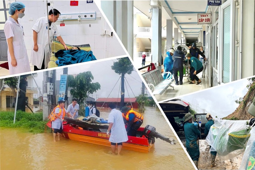 Yên Bái: Ngành Y tế nỗ lực, chủ động ứng phó và khắc phục hậu quả sau mưa lũ