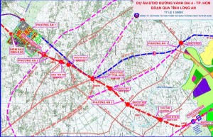 Long An đã hoàn thiện hồ sơ tư vấn dự án Vành đai 4