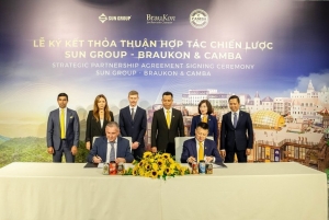 Sun Group hợp tác chiến lược với BrauKon & Camba phát triển thương hiệu bia Sun KraftBeer