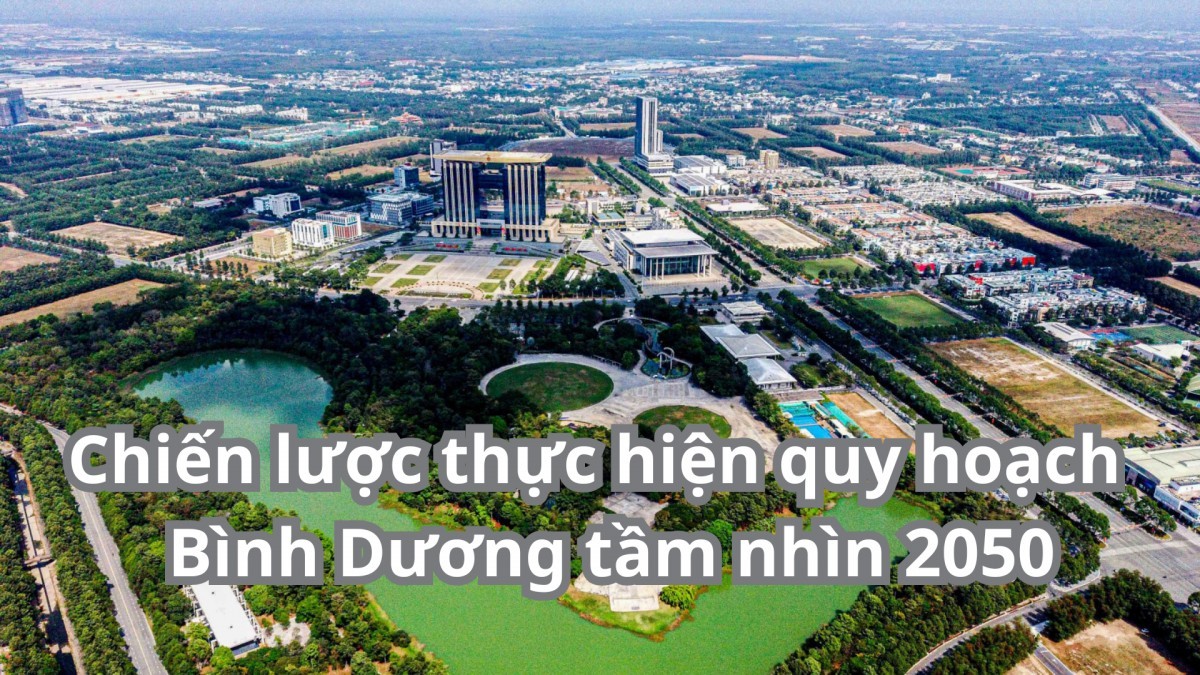 Chiến lược thực hiện quy hoạch tỉnh Bình Dương tầm nhìn 2050