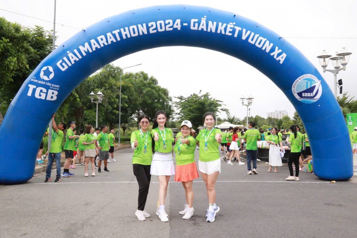CLB Doanh nhân Tiền Giang tại TP.HCM tổ chức thành công giải chạy 