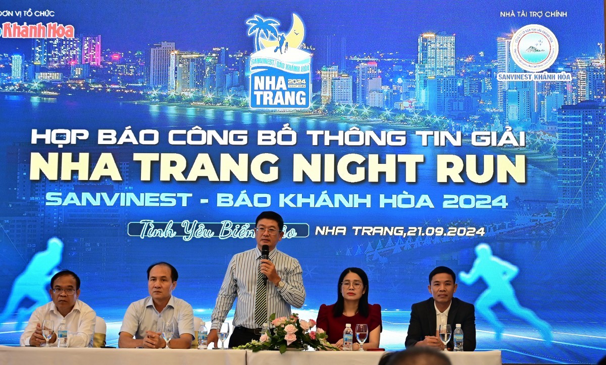 Giải chạy “Nha Trang Night Run Sanvinest -Báo Khánh Hòa 2024” có từ 2.000 VĐV tham dự