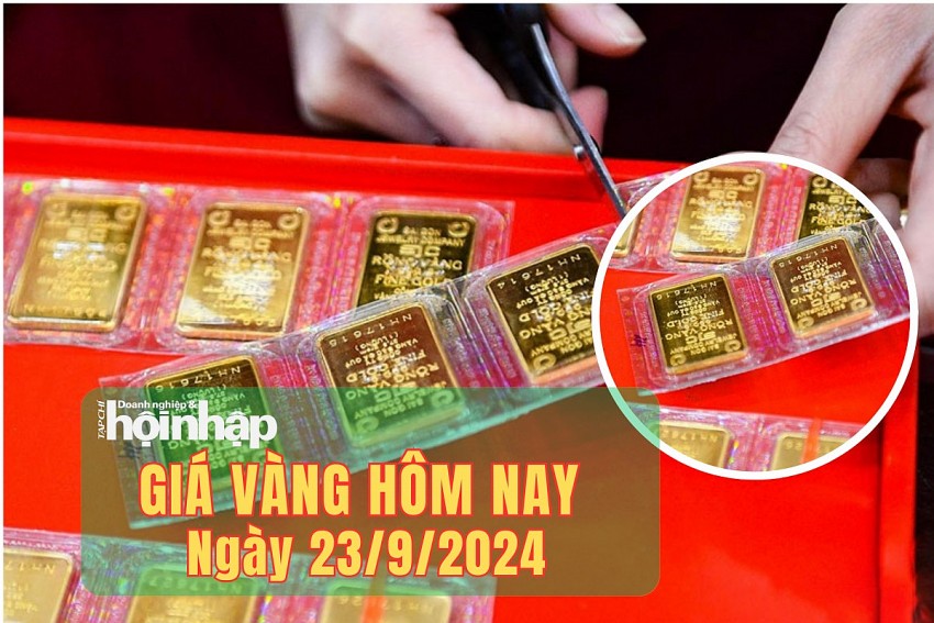 Giá vàng hôm nay 23/9: Chờ diễn biến đầu tuần mới