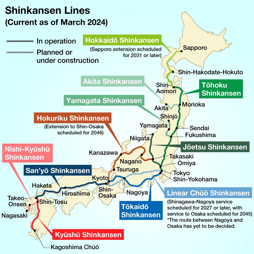 Shinkansen: Hệ thống đường sắt cao tốc đánh dấu sự trỗi dậy của Nhật Bản