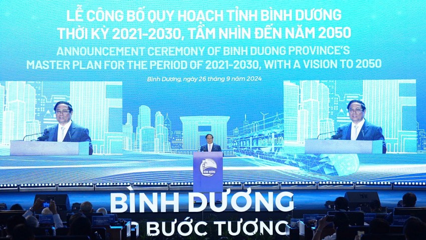 Thủ tướng: Bình Dương cần tạo không gian phát triển mới từ hạ tầng giao thông