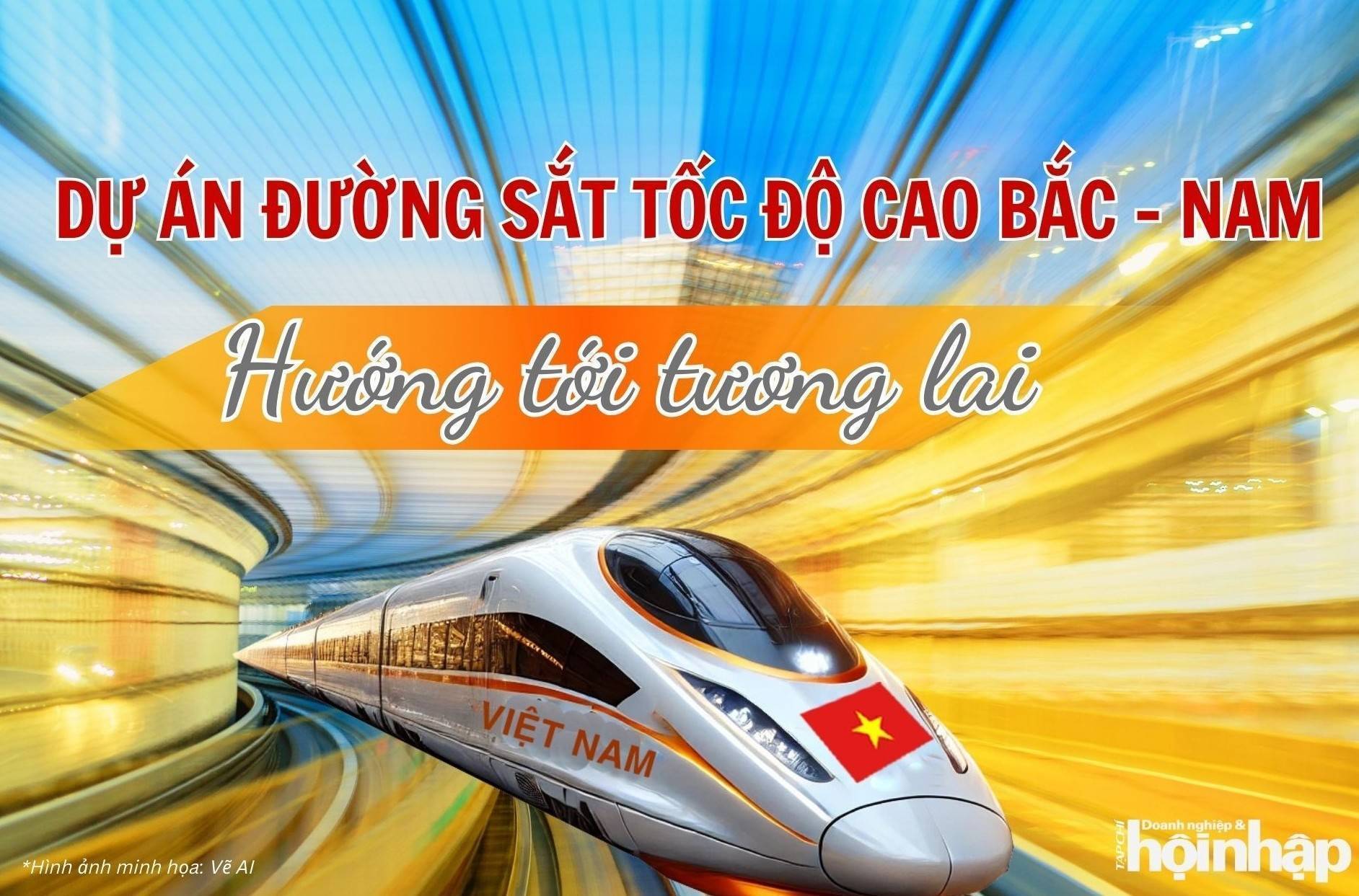 Bài IV: Đường sắt tốc độ cao Bắc - Nam có vận tốc 350 km/h