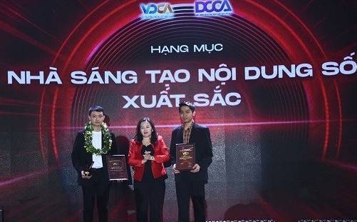 Công bố 12 Giải thưởng Sáng tạo nội dung số Việt Nam 2024