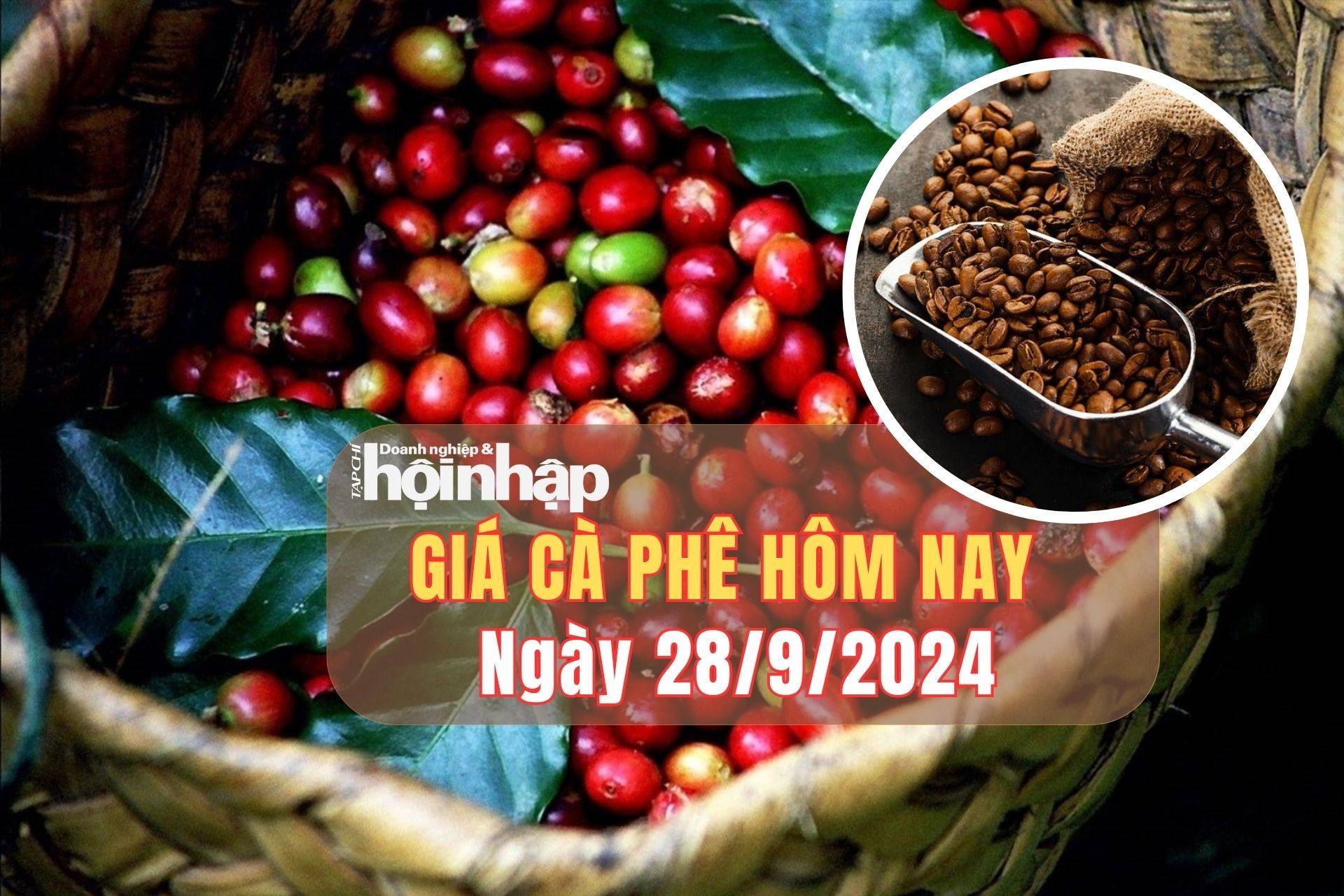 Giá cà phê hôm nay 28/9/2024: Cà phế thế giới quay đầu giảm.