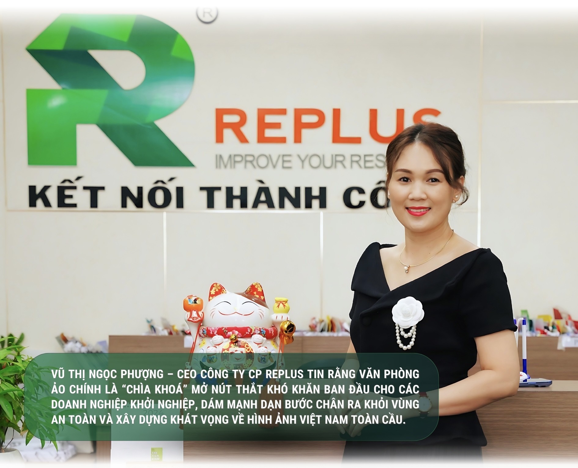 REPLUS–  Mang mô hình văn phòng ảo chắp cánh các start up bay cao