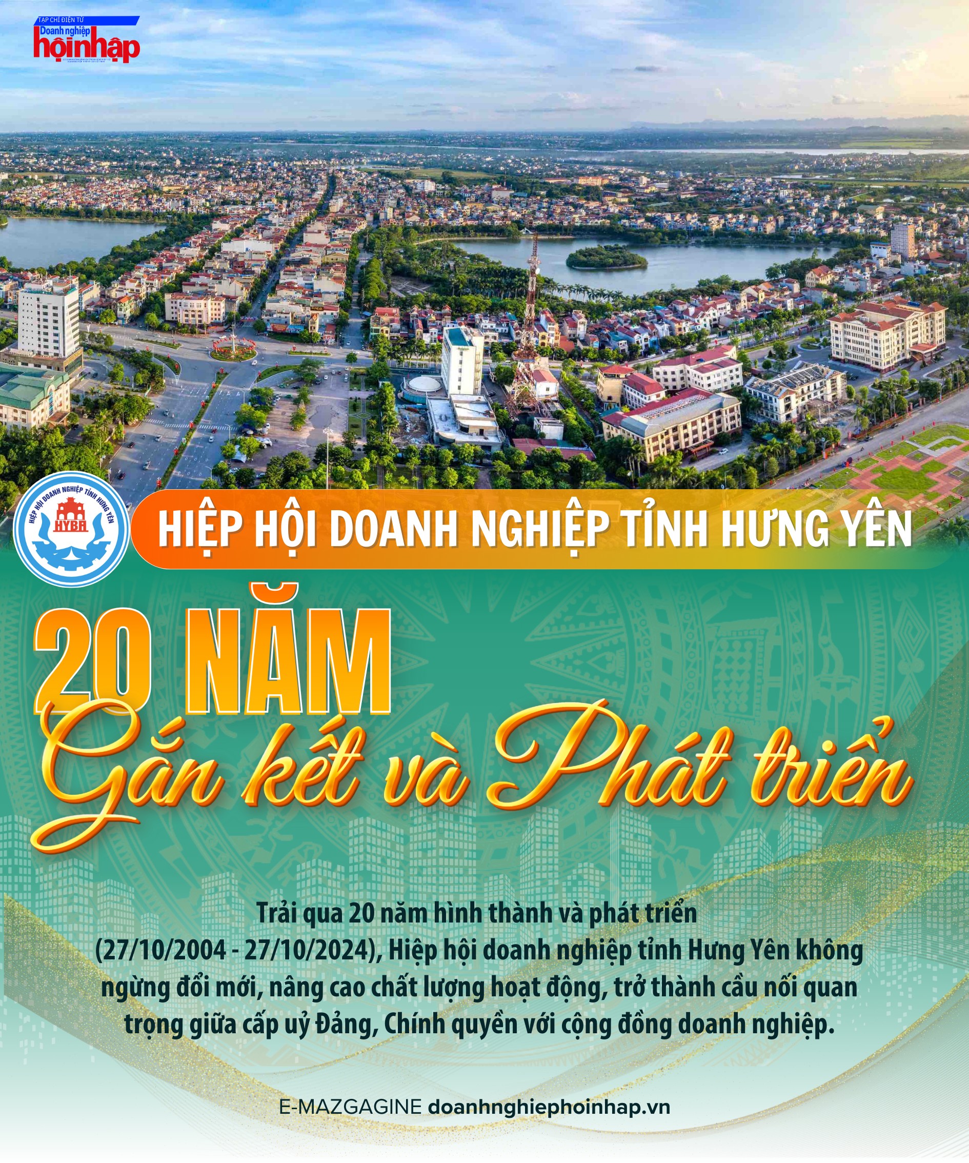 Hiệp hội doanh nghiệp tỉnh Hưng Yên: 20 năm gắn kết và phát triển