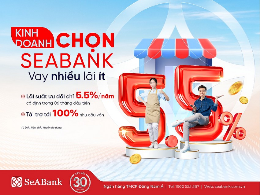 Chương trình ưu đãi “Chọn SeABank - Nhiều lợi ích – Ít âu lo”