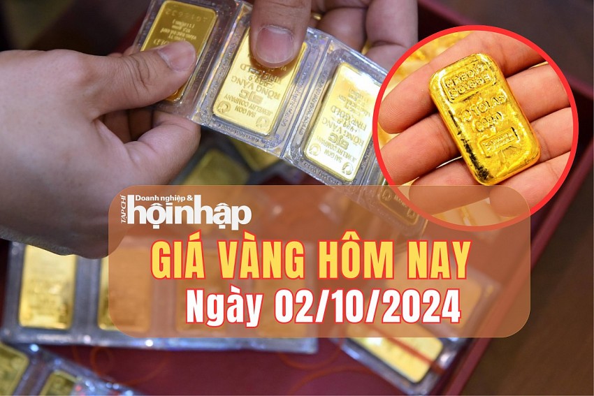 Giá vàng hôm nay 2/10: Vàng thế giới hạ nhiệt