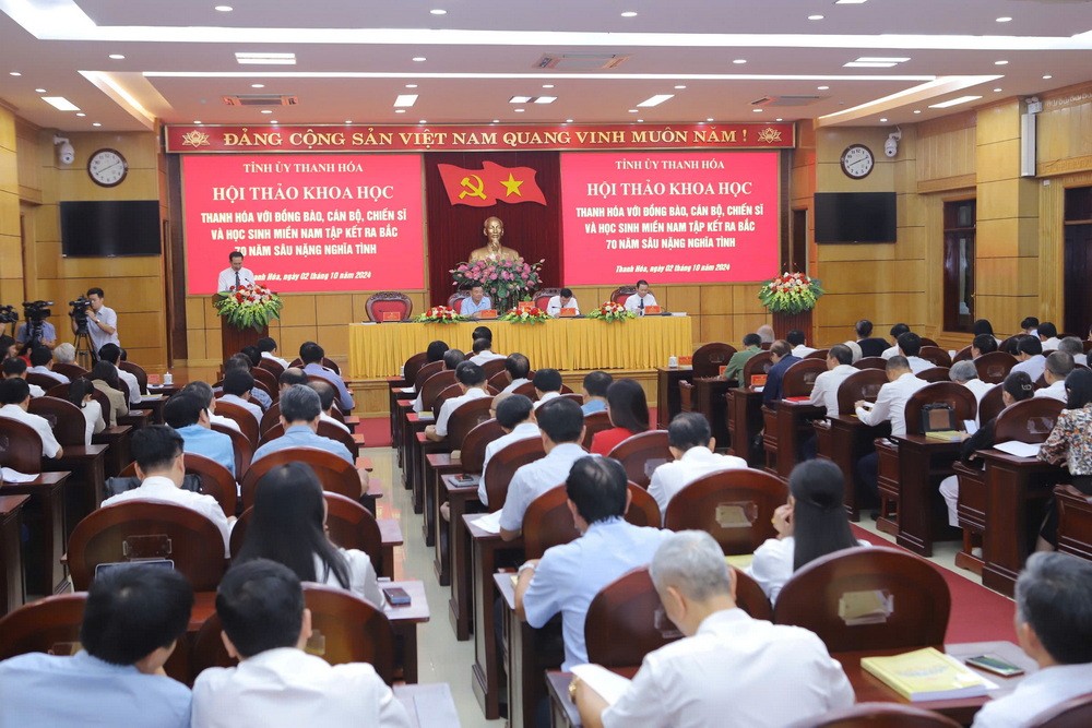 Hội thảo khoa học: Thanh Hóa với đồng bào, cán bộ, chiến sĩ và học sinh miền Nam tập kết ra Bắc