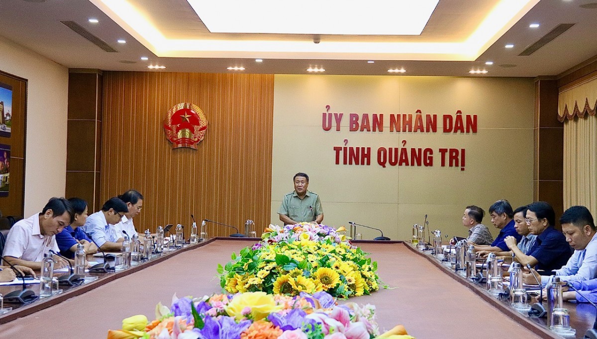 Quảng Trị bàn giải pháp đẩy nhanh tiến độ GPMB cao tốc Vạn Ninh - Cam Lộ