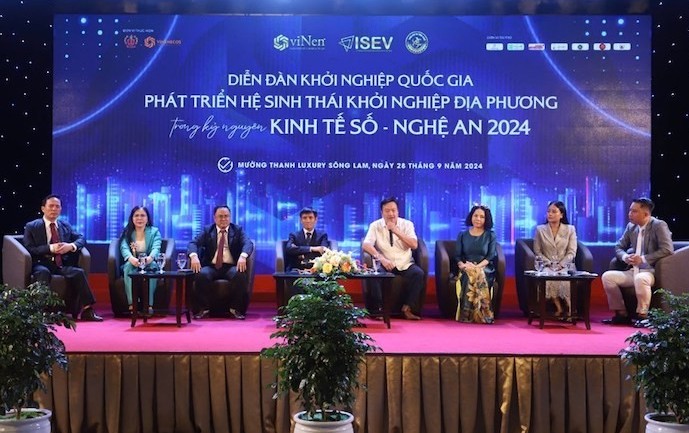 Hệ sinh thái khởi nghiệp sáng tạo Nghệ An là một trong ba địa phương tiêu biểu của cả nước