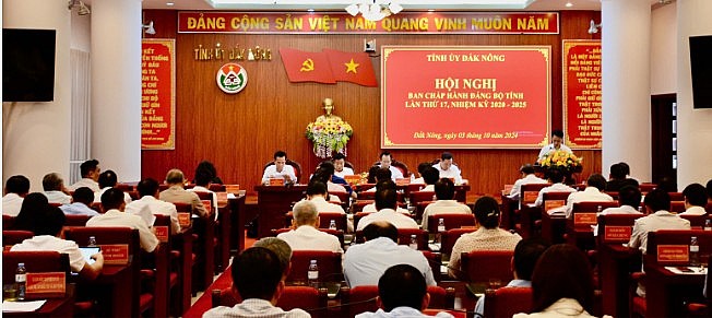 Đắk Nông: Tập trung thúc đẩy phát triển kinh tế và giải quyết các vướng mắc trong các dự án lớn