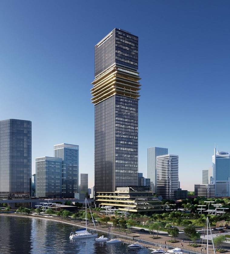 Marina Center Tower: Biểu tượng thương mại đẳng cấp tại quảng trường ven sông của TP.Hồ Chí Minh