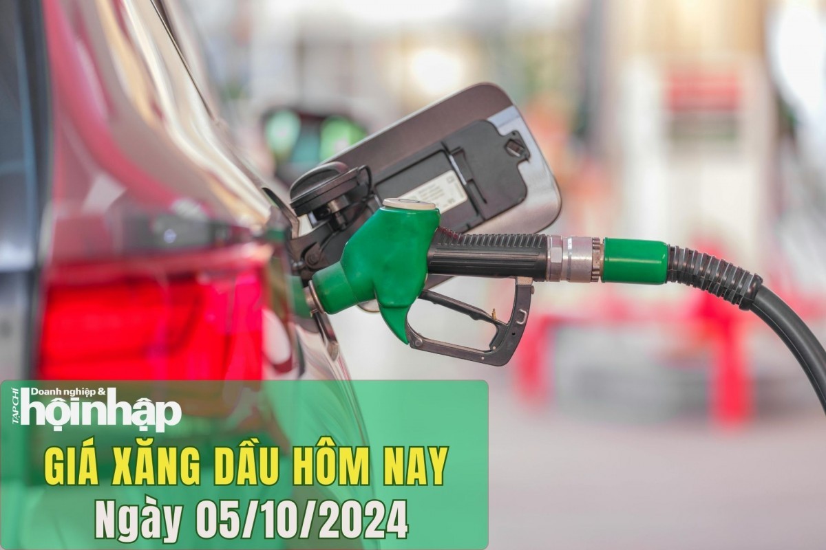 Giá xăng dầu hôm nay 05/10/2024: Dầu WTI và Brent tiếp tục tăng vọt