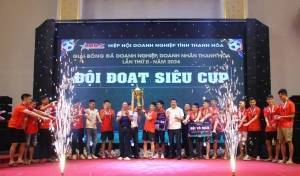 Giải bóng đá Hiệp hội Doanh nghiệp tỉnh Thanh Hóa lần thứ II thành công rực rỡ