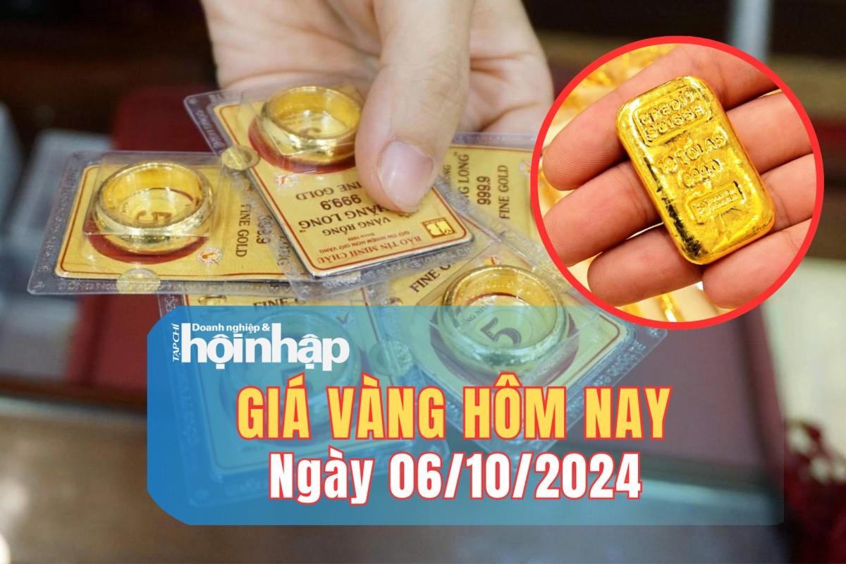 Giá vàng hôm nay 6/10: Vàng nhẫn 9999 ở đỉnh lịch sử