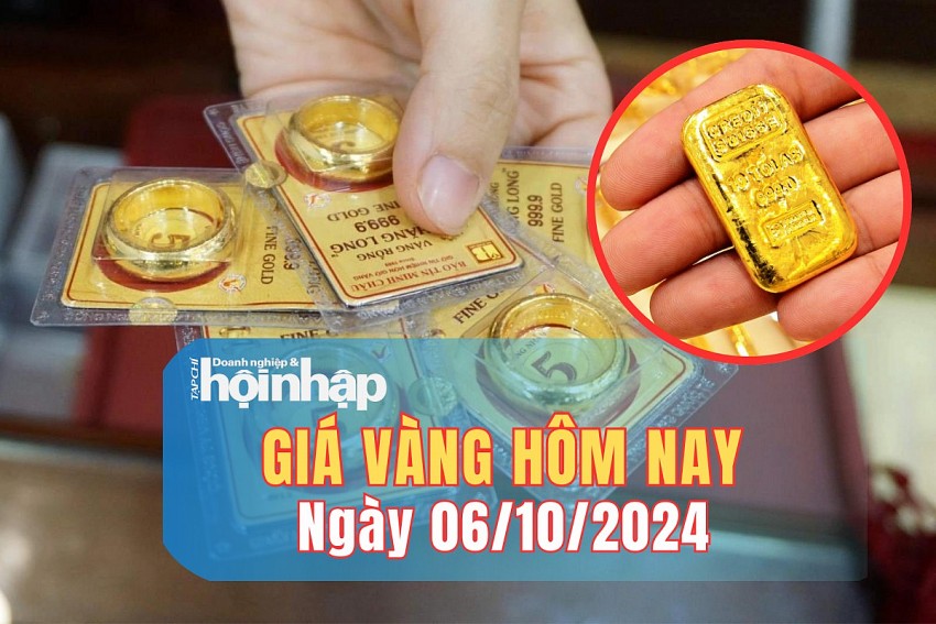 Giá vàng hôm nay 6/10: Vàng nhẫn 9999 ở đỉnh lịch sử