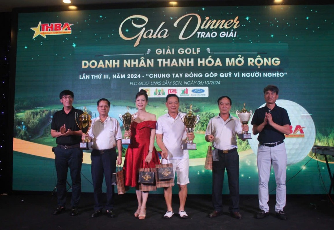 Giải Golf Doanh nhân Thanh Hóa mở rộng lần thứ 3: Đoàn kết, hợp tác, cùng phát triển