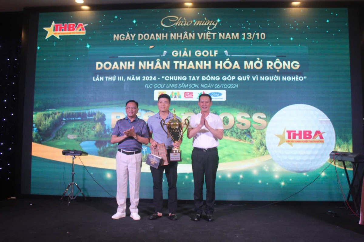 Giải Golf Doanh nhân Thanh Hóa mở rộng lần thứ 3: Đoàn kết, hợp tác, cùng phát triển