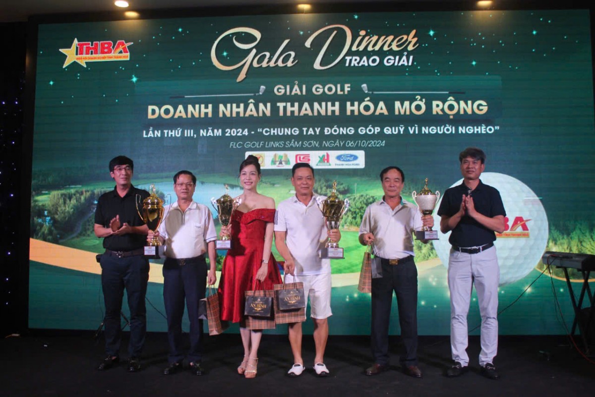 Giải Golf Doanh nhân Thanh Hóa mở rộng lần thứ 3: Đoàn kết, hợp tác, cùng phát triển