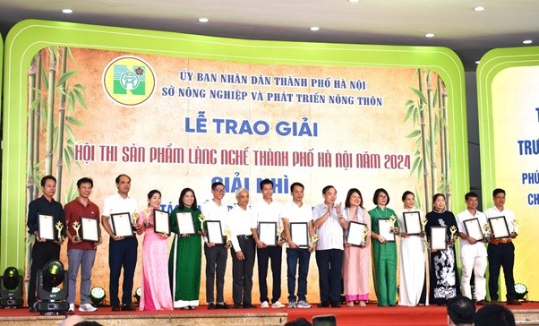 Trao giải, Hội chợ làng nghề, lần thứ 20, OCOP, sản phẩm làng nghề