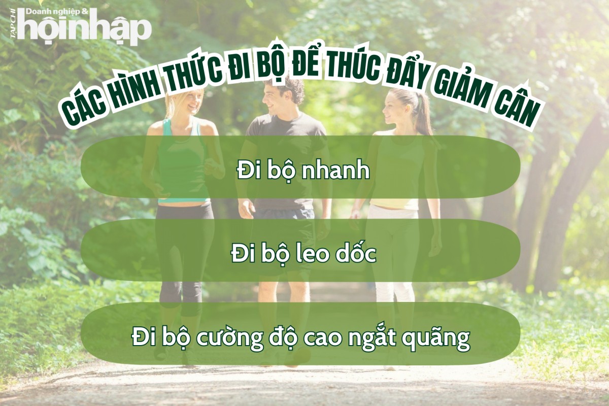 Đi bộ như thế nào để giảm cân hiệu quả?