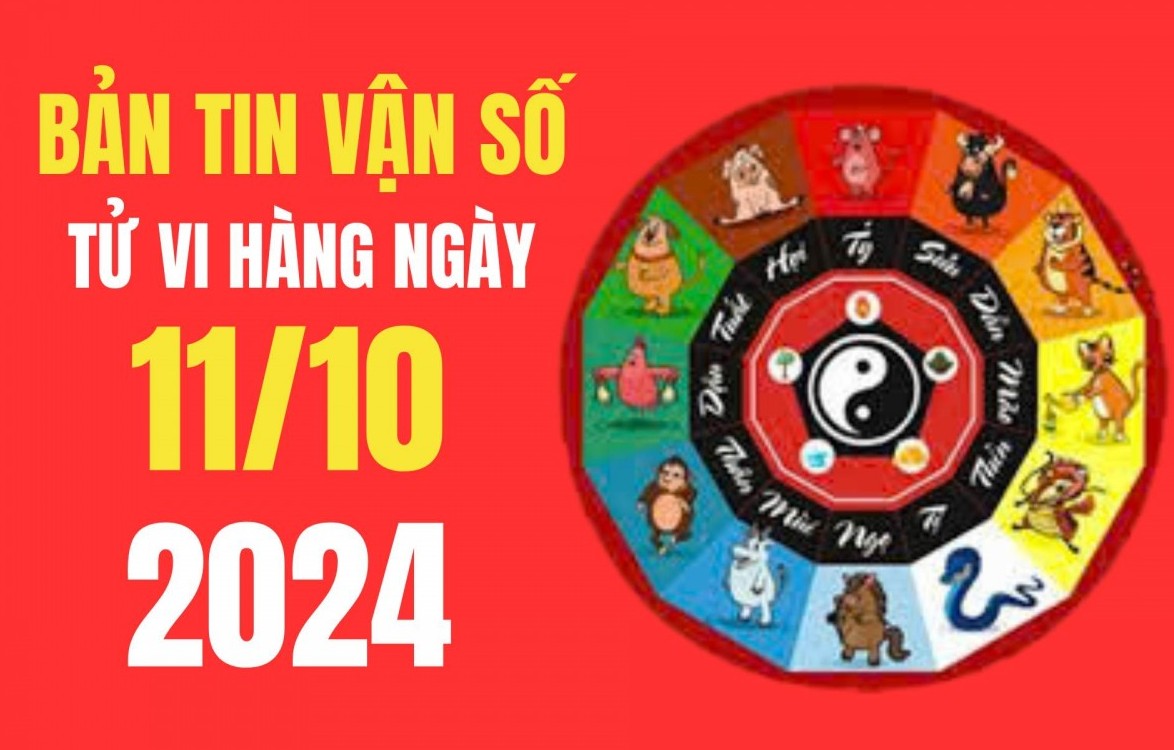 Tử vi - Vận số ngày 11/10/2024 - Các tuổi Tỵ, Tý, Thân, Thìn vận đỏ vây quanh