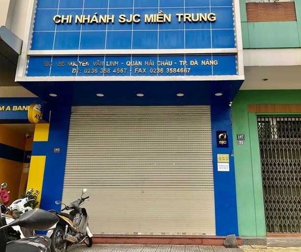 Đà Nẵng: Cả 2 chi nhánh SJC đóng cửa tạm ngừng giao dịch