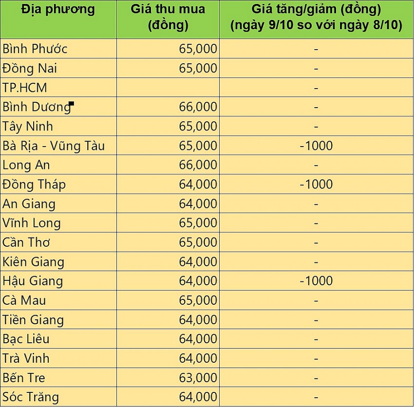 Giá heo hơi hôm nay 9/10/2024: Giá heo hơi tiếp tục giảm 1.000 đồng/kg