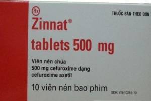 Cảnh báo thuốc Zinnat tablets 500mg không rõ nguồn gốc