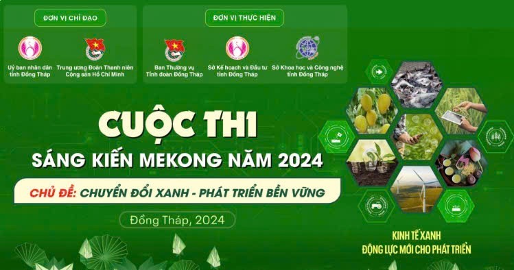 Chính thức phát động cuộc thi "Sáng kiến Mekong năm 2024"