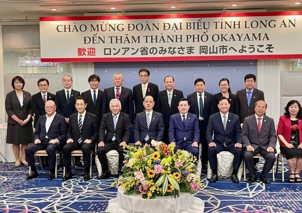 Tỉnh Long An tổ chức Hội thảo xúc tiến về lao động với thành phố Okayama