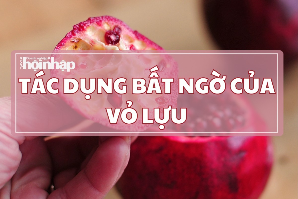 Tác dụng bất ngờ của vỏ quả lựu