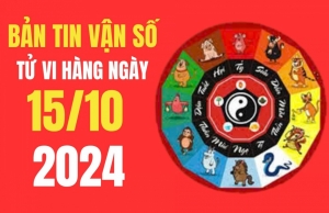 Tử vi - Vận số ngày 15/10/2024 – 4 con giáp may mắn, bình an, tài lộc