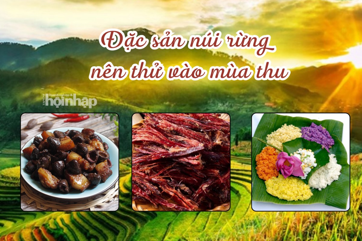 6 đặc sản của núi rừng Tây Bắc vào mùa thu