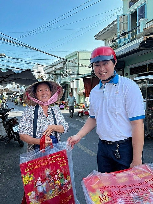 Chi đoàn Công ty TNHHMTV XSKT Sóc Trăng với nhiều hoạt động nhân văn