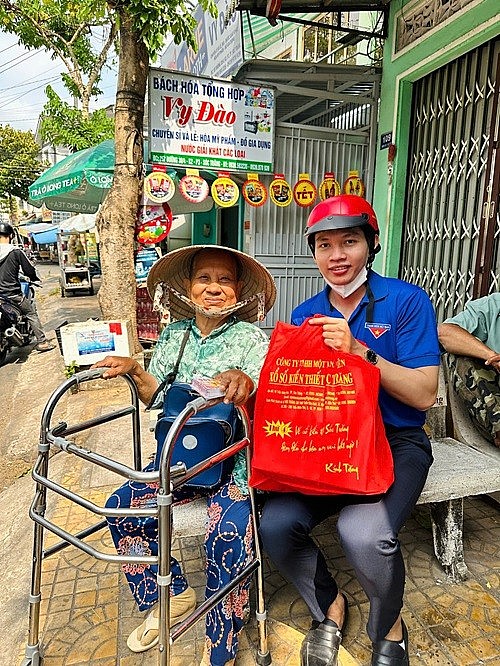 Chi đoàn Công ty TNHHMTV XSKT Sóc Trăng với nhiều hoạt động nhân văn