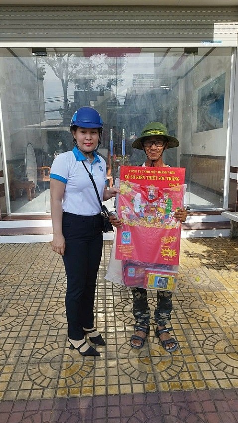 Chi đoàn Công ty TNHHMTV XSKT Sóc Trăng với nhiều hoạt động nhân văn